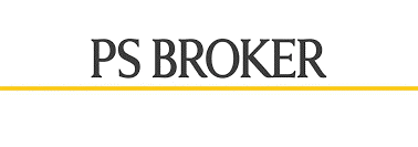 PS Broker Logo - yellow line