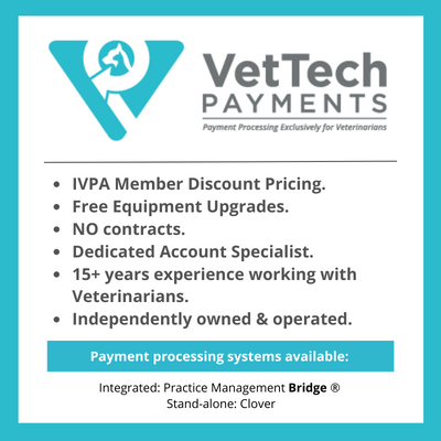 VetTech Payments IVPA Benefits Logo VetTech Payments IVPA Benefits Logo