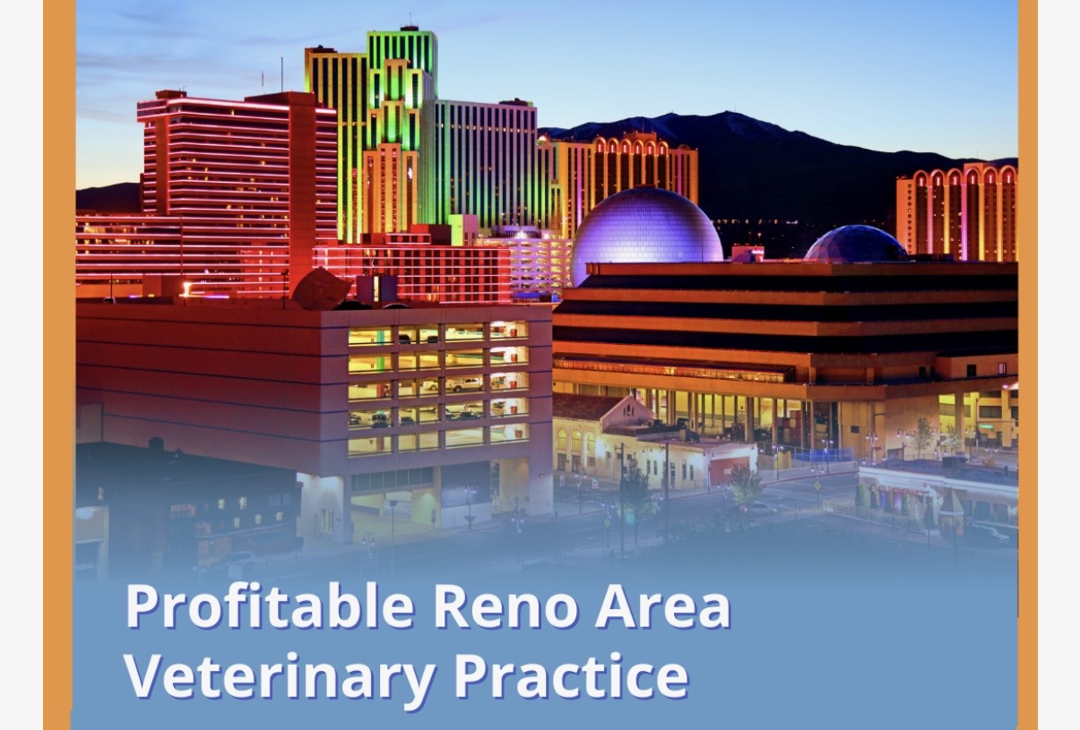 NV - Reno area Small Animal Practice for Sale - Independent Veterinary ...
