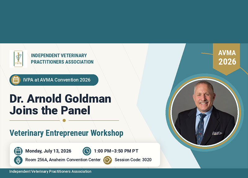 Dr. Arnold Goldman Joins Veterinary Entrepreneur Panel