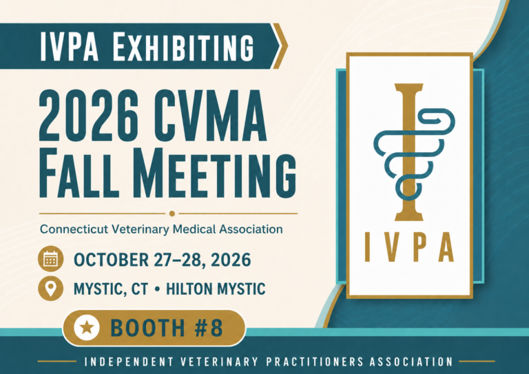 IVPA Exhibiting at the 2026 CVMA Fall Meeting